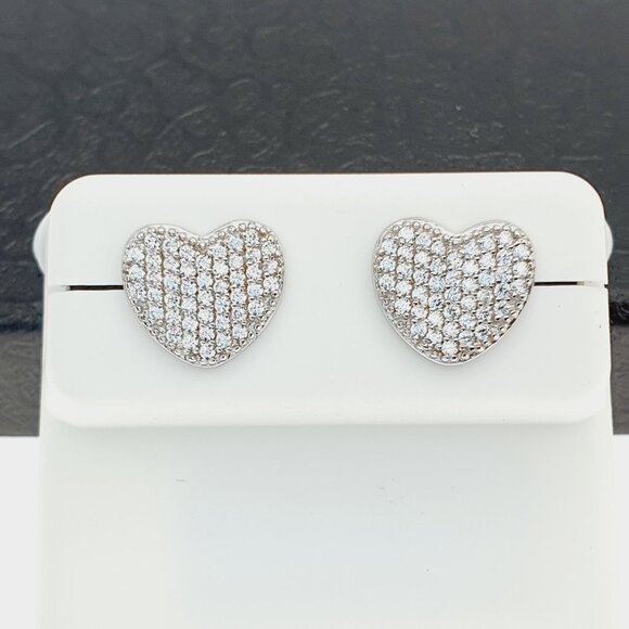 "925 sterling silver luxury CZ earrings for women/girls, Best for gift, RJUS2201 - Picture 1 of 9